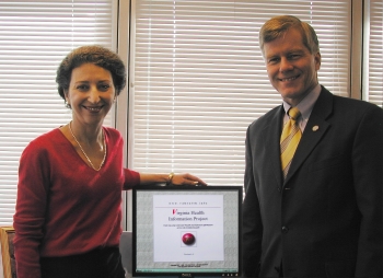 Jeanna Beker With VA Governor Bob McDonnell